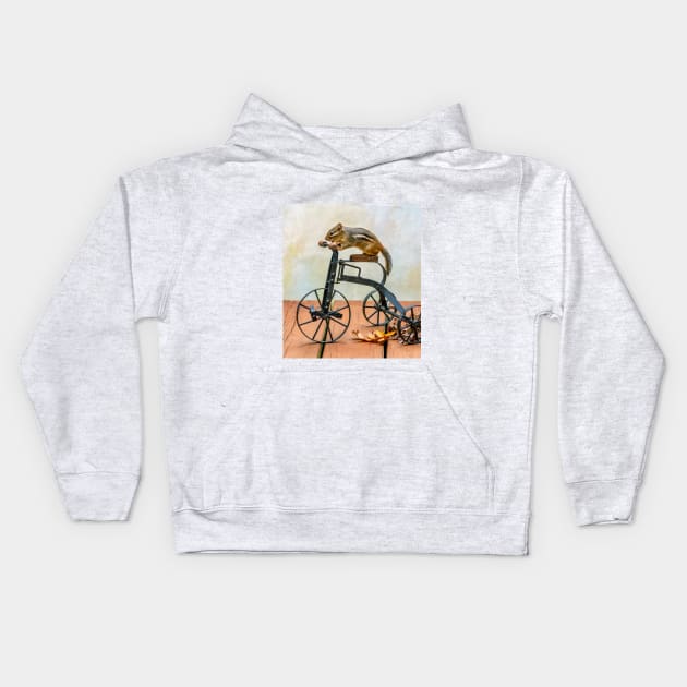 Born to ride Kids Hoodie by iyd39